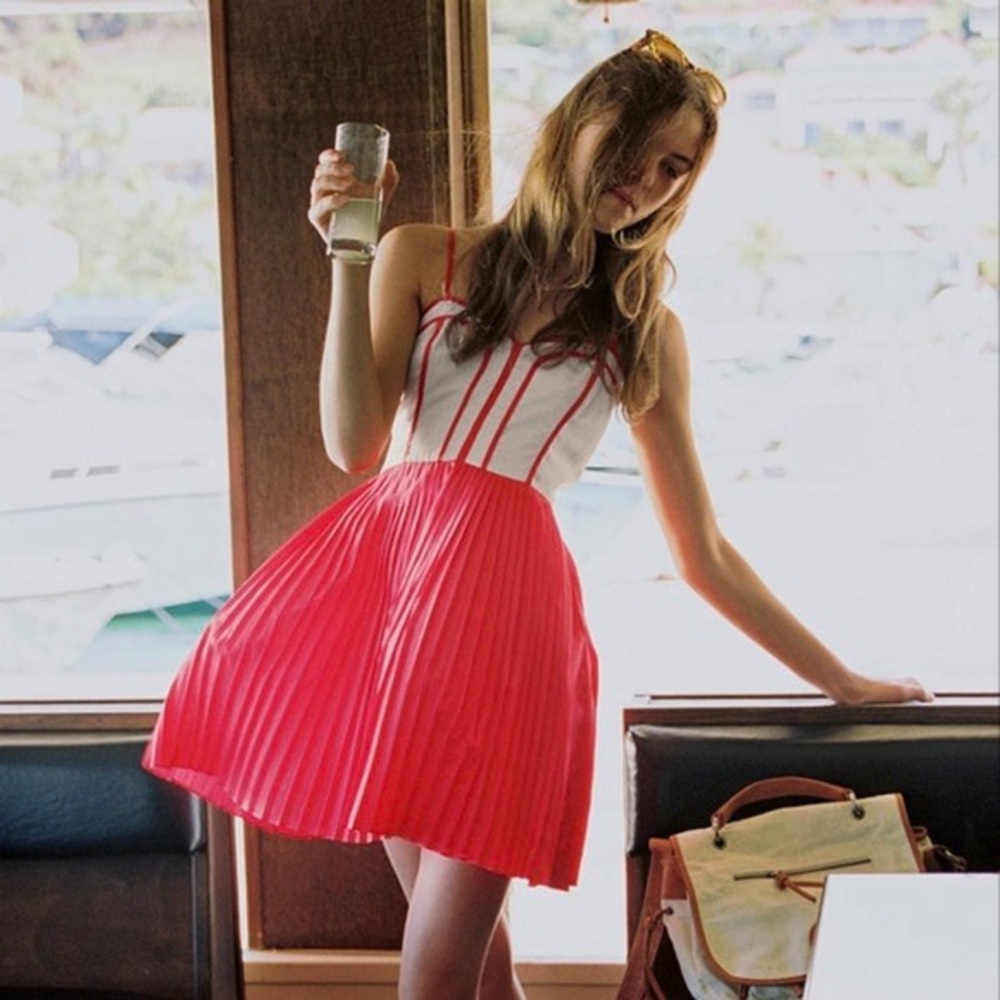 Urban Outfitters Pleated Dress